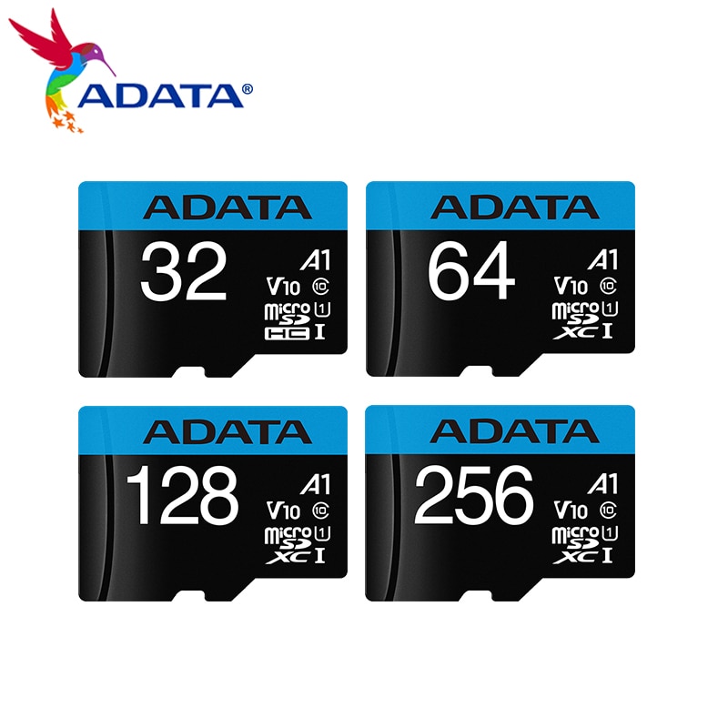 ޴  ADATA A1 ũ SD ī, ǰ ÷ TF ī, 32GB, 64GB, 128GB, 256GB, V10 Ŭ 10 ޸ ī